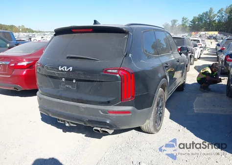 2022 Kia Telluride Sx z USA, uszkodzony, nr VIN 5XYP5DHC7NG205077